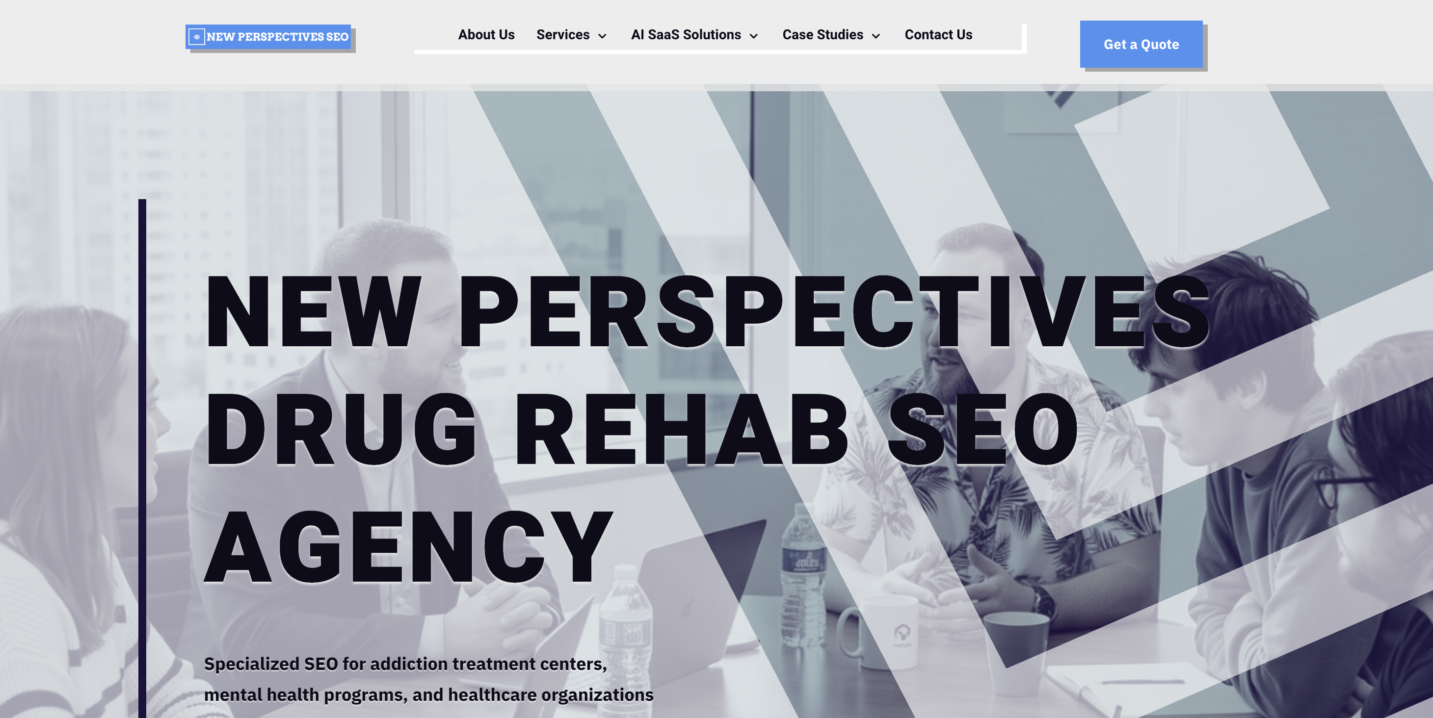 New Perspectives SEO home page
